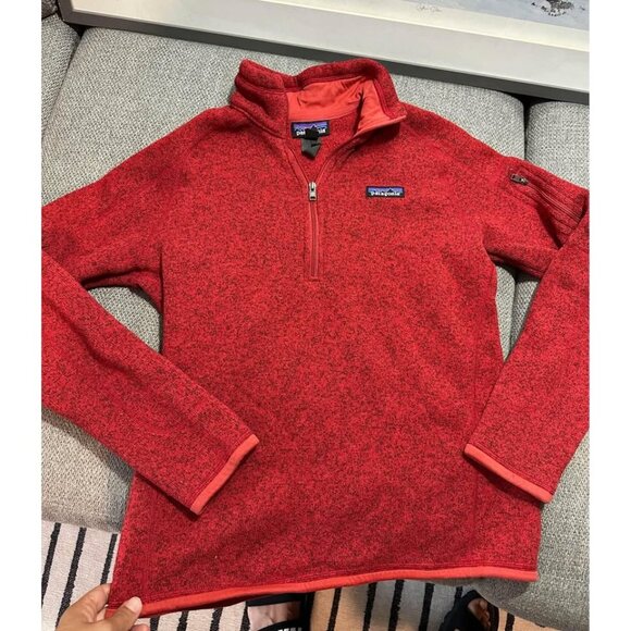red patagonia better sweater. womens small - Picture 2 of 3